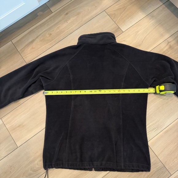 Columbia Full Zip Fleece Jacket Black Size L Women's Soft Warm Outdoor Layer - Picture 7 of 8